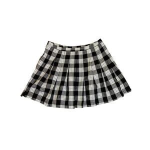 NWT Self Love Women’s Plaid Skirt 90s style Dark Academia Size XL